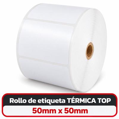 Rollo de etiqueta Termica 50mm x 50mm x 200 (Para Eliprinter 8060)